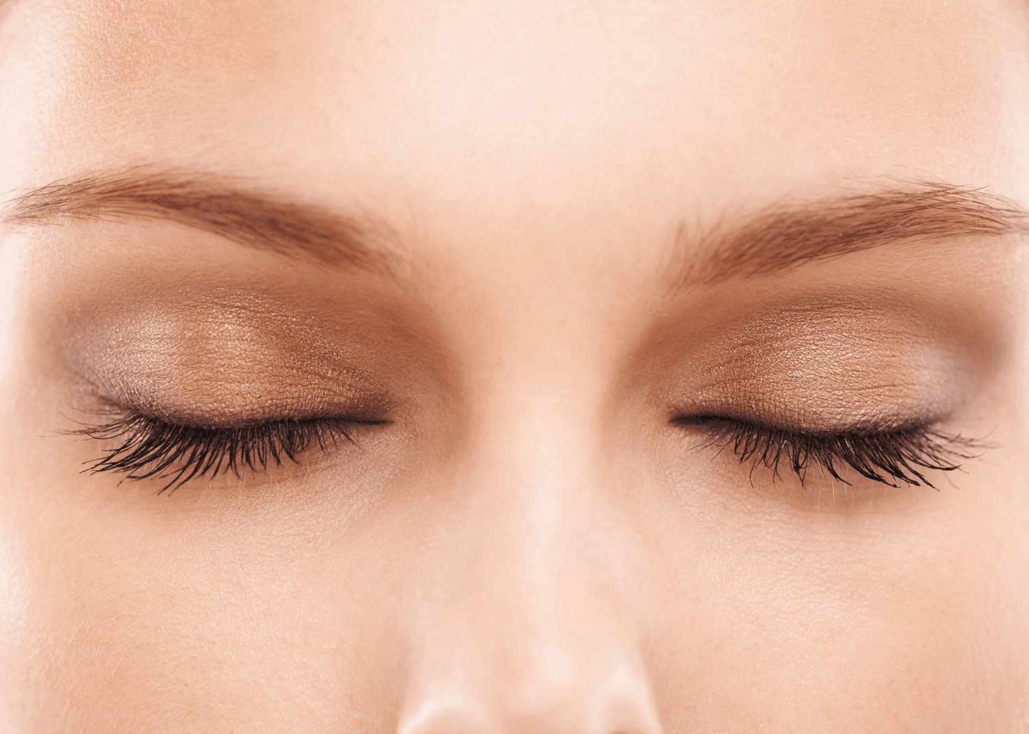 Closeup of Eye Shadow Mature Eyes