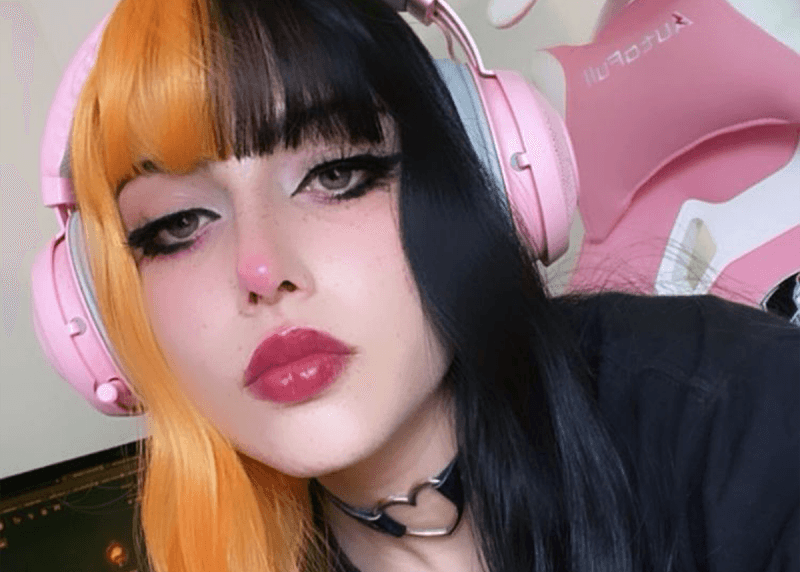 Twitch streamer egirl makeup - just_mllealice