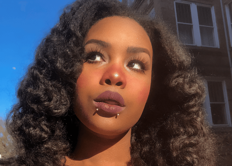 Egirl makeup look with optional wing eyeliner - iridessence