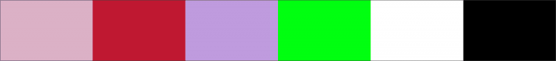 Egirl Fashion colour suggestions