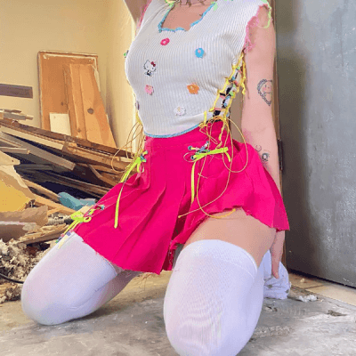 Kawaii Egirl Fashion Style with Colorful Outfit