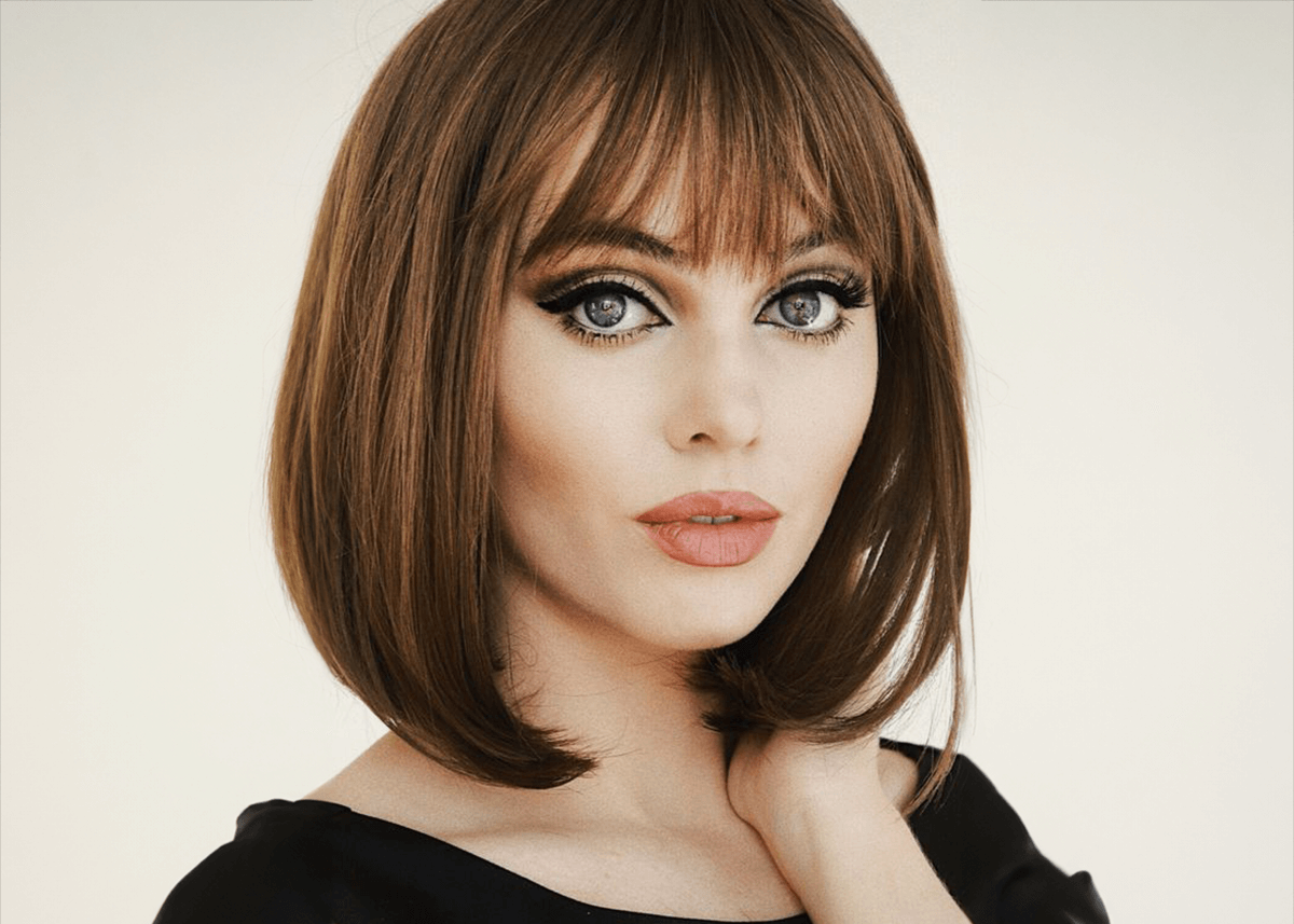 Ina Balke by Photographer Ted  Russel Vintage Cut Crease