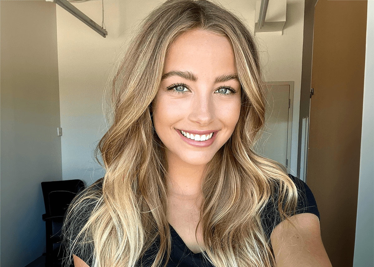 Smiling girl with great Skin