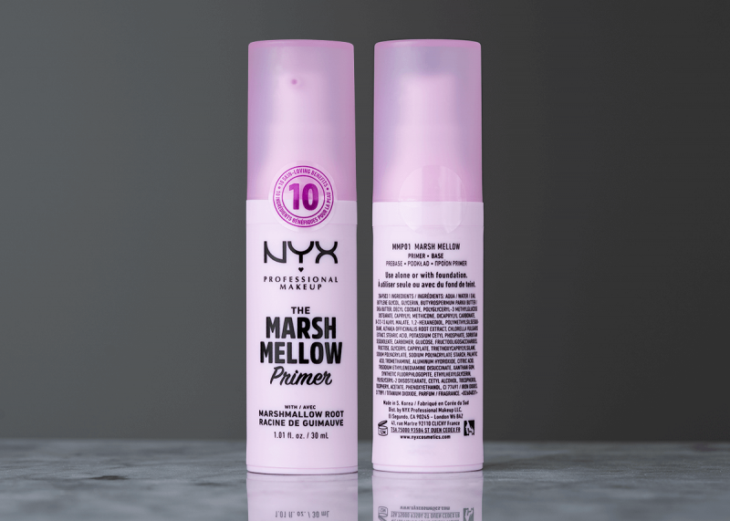 NYX Marshmallow Bottle Front and Back
