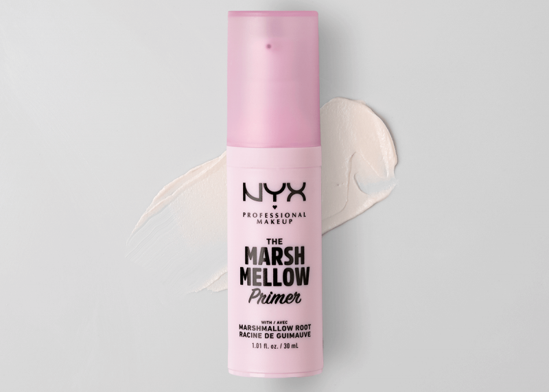 NYX Marsh Mellow Primer on Color Swatch